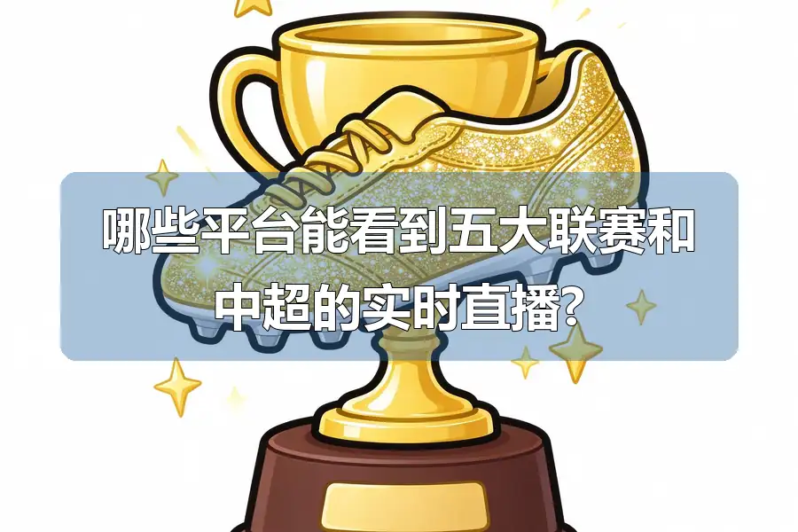 哪些平台能看到五大联赛和中超的实时直播?